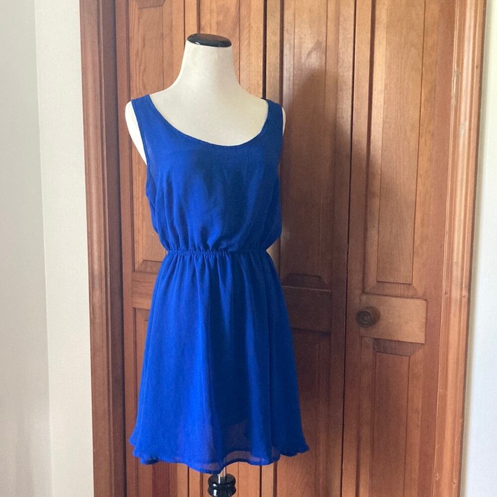 Divided by H&M Royal Blue Pullover Dress, Size 8